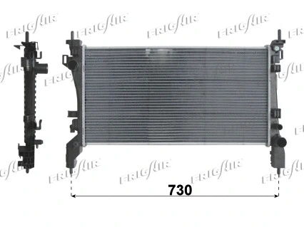 Radiateur, refroidissement du moteur FRIGAIR 0104.3159
