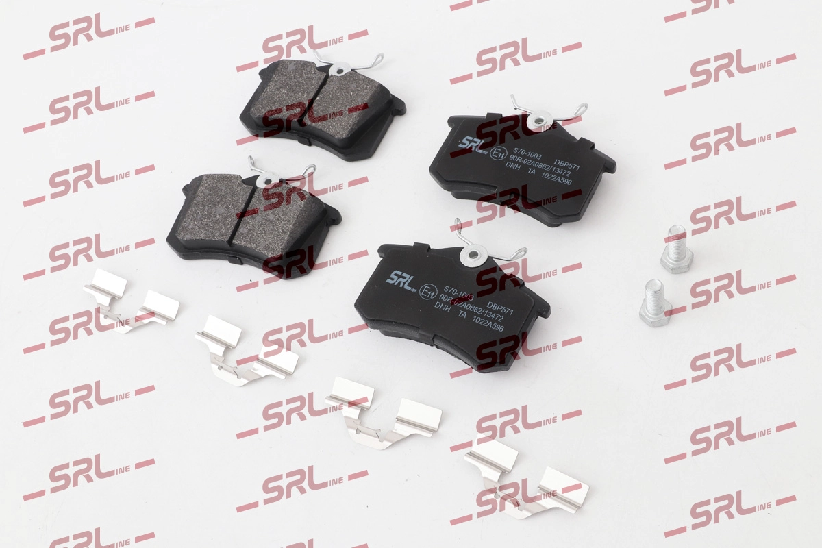 Kit de plaquettes de frein, frein à disque SRLine S70-1003