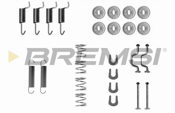 Kit d'accessoires, mâchoire de frein BREMSI SK0810