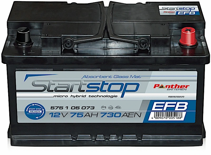 Batterie de démarrage PANTHER-BATTERIEN SB.575105073n