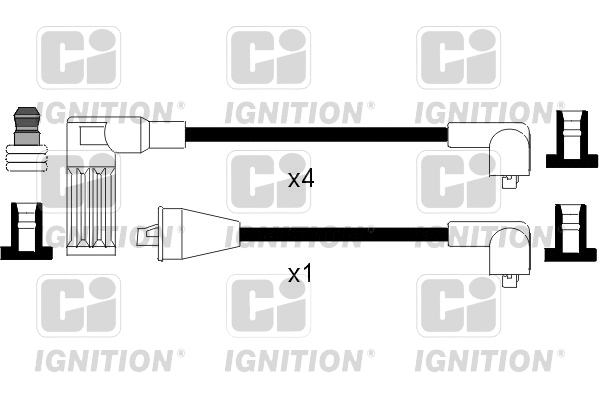 Kit de câbles d'allumage QUINTON HAZELL XC908