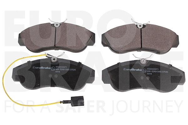 Kit de plaquettes de frein, frein à disque EUROBRAKE 5502222371