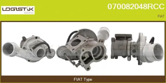 Turbocompresseur, suralimentation LGK 070082048RCC