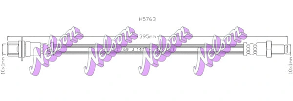 Flexible de frein BROVEX-NELSON H5763