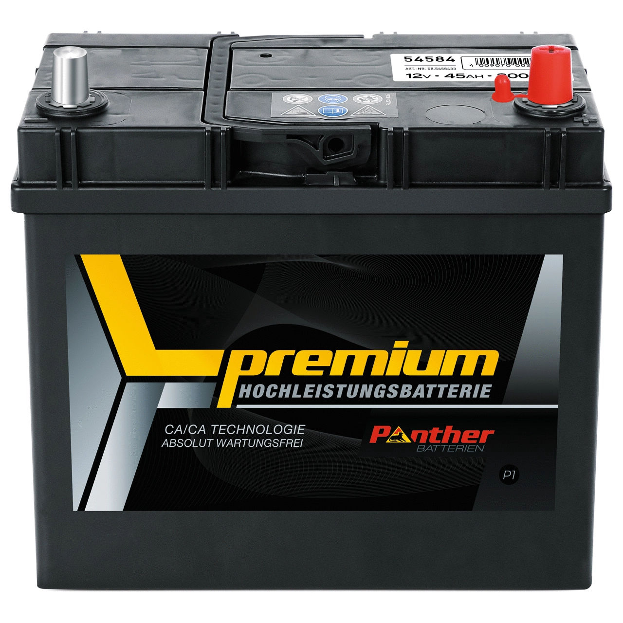 Batterie de démarrage PANTHER-BATTERIEN SB.5458433n