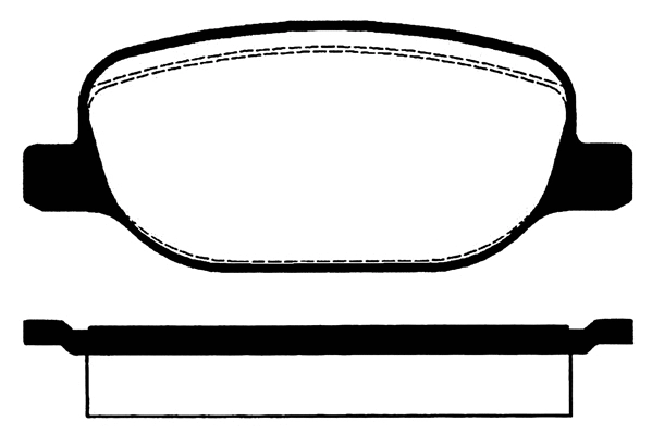 Kit de plaquettes de frein, frein à disque Technika 02265
