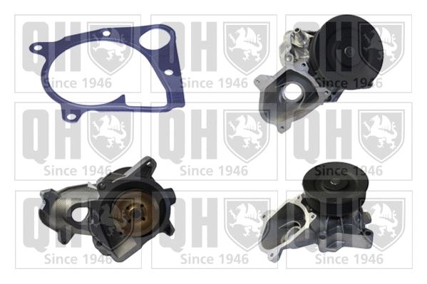 Pompe à eau, refroidissement du moteur QUINTON HAZELL QCP3751