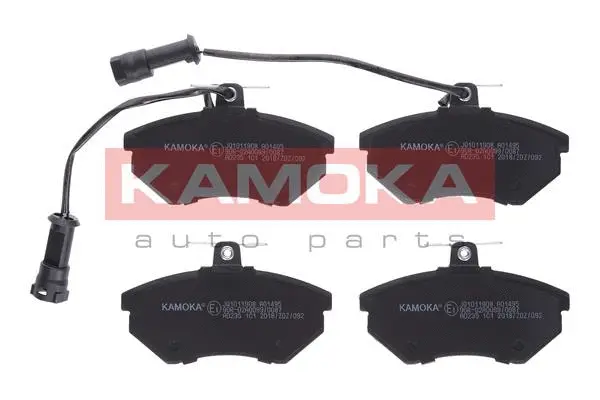 Kit de plaquettes de frein, frein à disque KAMOKA JQ1011908