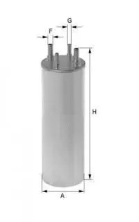 Filtre à carburant UNIFLUX FILTERS XN800