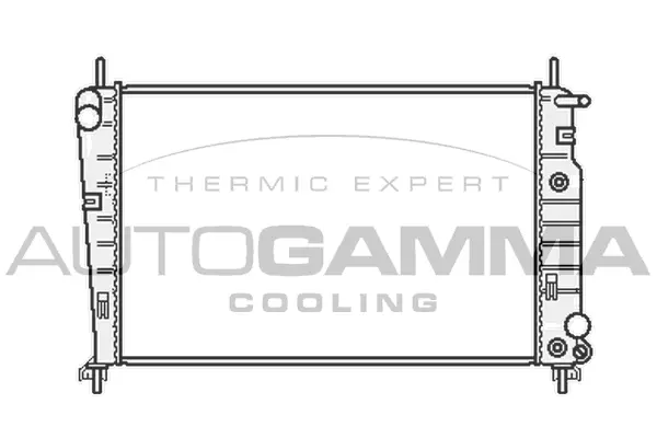 Radiateur, refroidissement du moteur AUTOGAMMA 102070