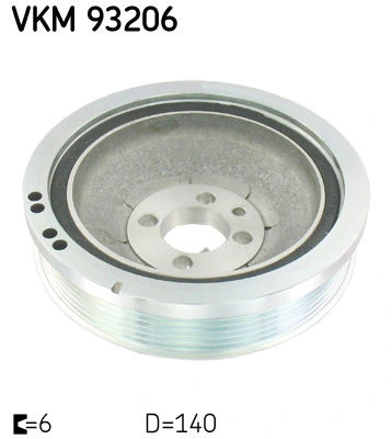 Poulie, vilebrequin SKF VKM 93206