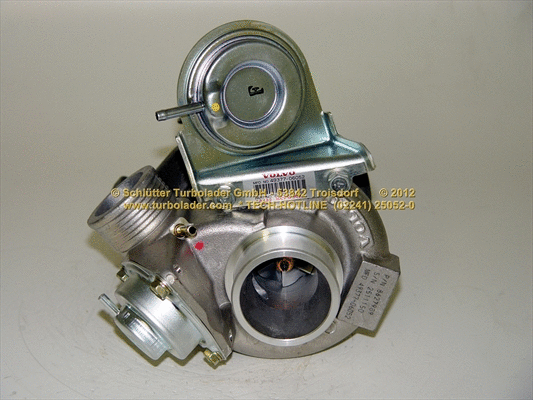 Turbocompresseur, suralimentation SCHLÜTTER TURBOLADER 172-02670