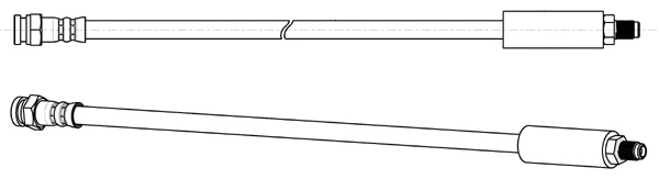 Flexible de frein CEF 510230