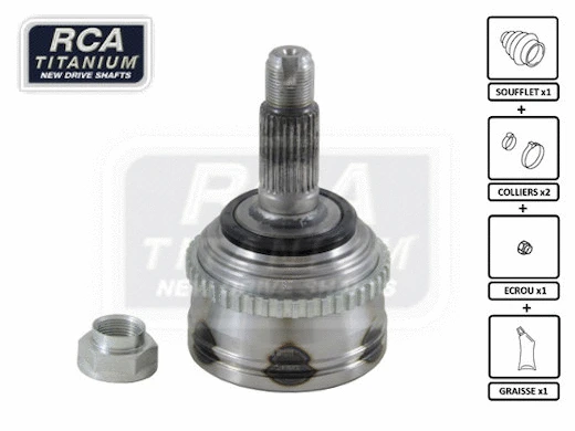 Jeu de joints, arbre de transmission RCA FRANCE RV05B