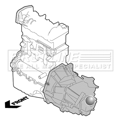 Support moteur FIRST LINE FEM3121