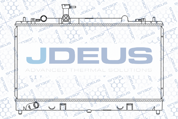 Radiateur, refroidissement du moteur JDEUS M-0160450