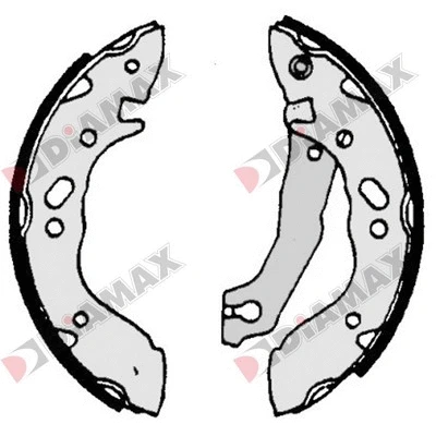 Jeu de mâchoires de frein DIAMAX N01268