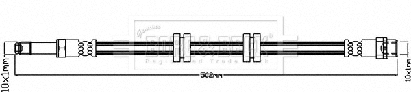 Flexible de frein BORG & BECK BBH8390