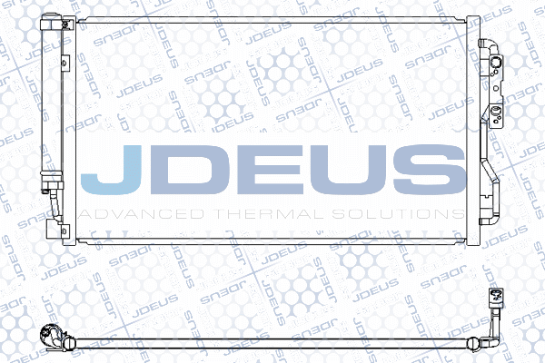 Condenseur, climatisation JDEUS M-7050770