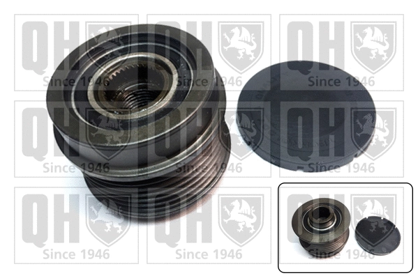 Poulie roue libre, alternateur QUINTON HAZELL QTR103