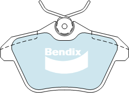 Kit de plaquettes de frein, frein à disque BENDIX-SEA DB2038 EURO+