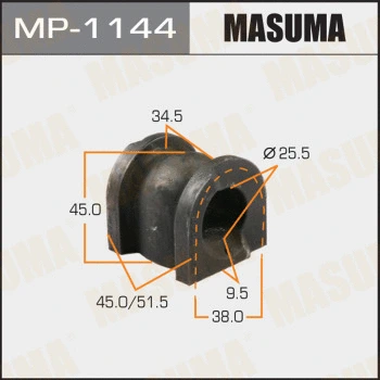Coussinet de palier, stabilisateur MASUMA MP-1144