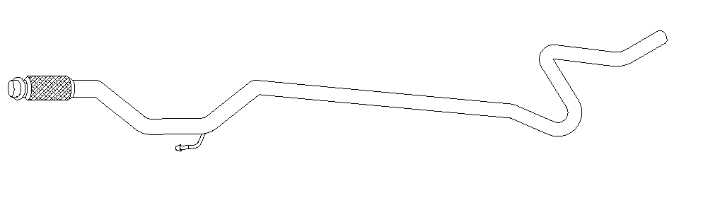 Tuyau d'échappement Vellerand 14571
