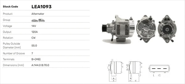 Alternateur LUSA LEA1093