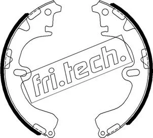 Jeu de mâchoires de frein fri.tech. 1115.290