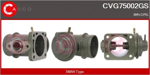 Vanne EGR CASCO CVG75002GS