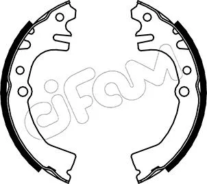 Jeu de mâchoires de frein CIFAM 153-038