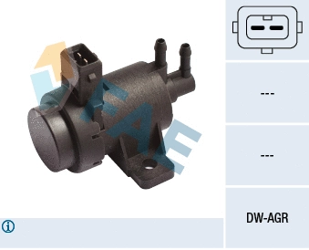 Transmetteur de pression, contrôle des gaz d'échappement FAE 56024