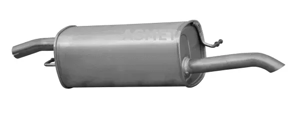 Silencieux arrière ASMET 07.176