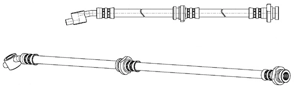 Flexible de frein CEF 512649