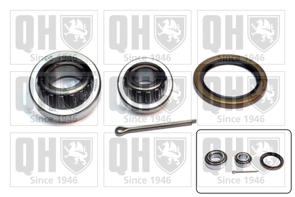 Kit de roulements de roue QUINTON HAZELL QWB552
