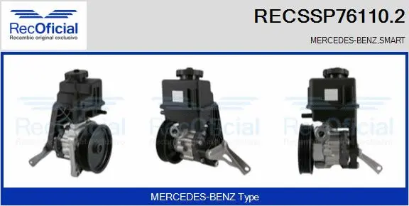 Pompe hydraulique, direction RECOFICIAL RECSSP76110.2