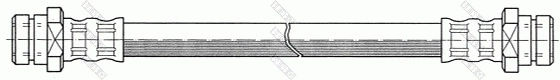 Flexible de frein GIRLING 9001239