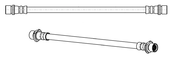 Flexible de frein CEF 512729