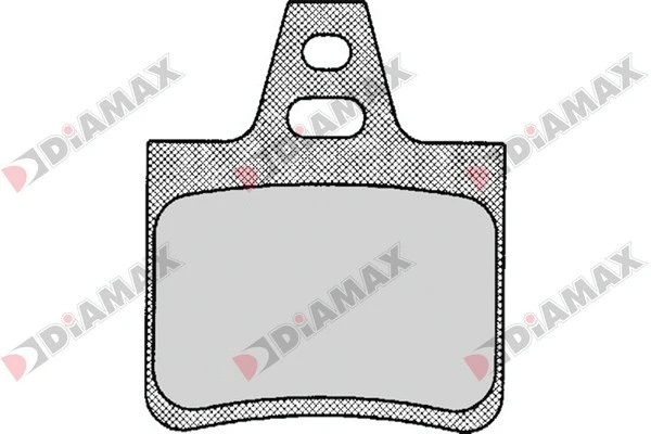 Kit de plaquettes de frein, frein à disque DIAMAX N09148