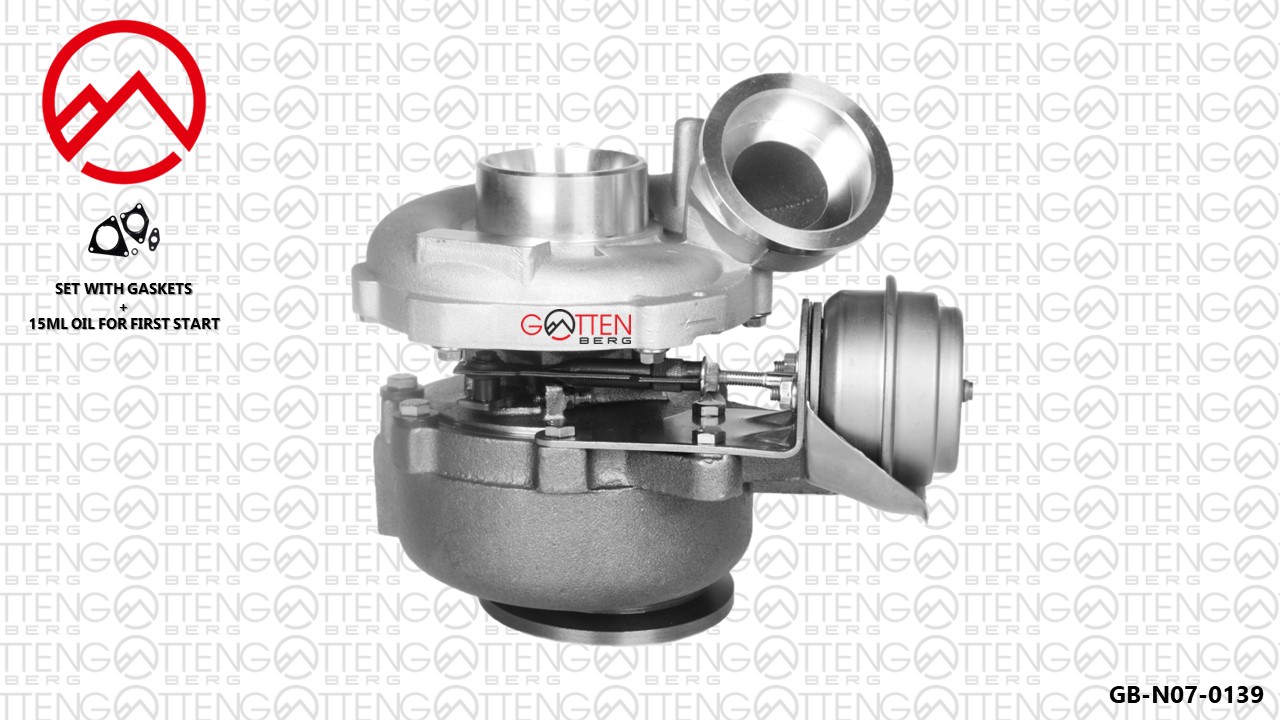 Turbocompresseur, suralimentation OES PARTS GB-N07-0139