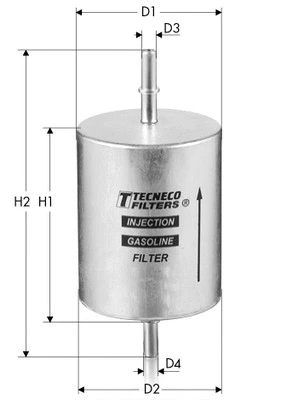 Filtre à carburant TECNECO FILTERS IN32