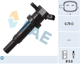 Bobine d'allumage FAE 80314