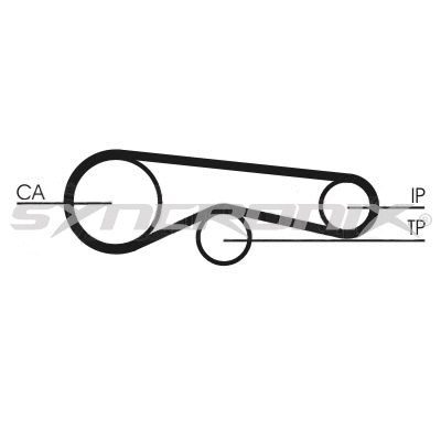 Kit de courroie crantée SYNCRONIX SY1101094