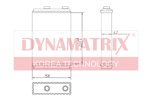 Système de chauffage DYNAMATRIX DR72660