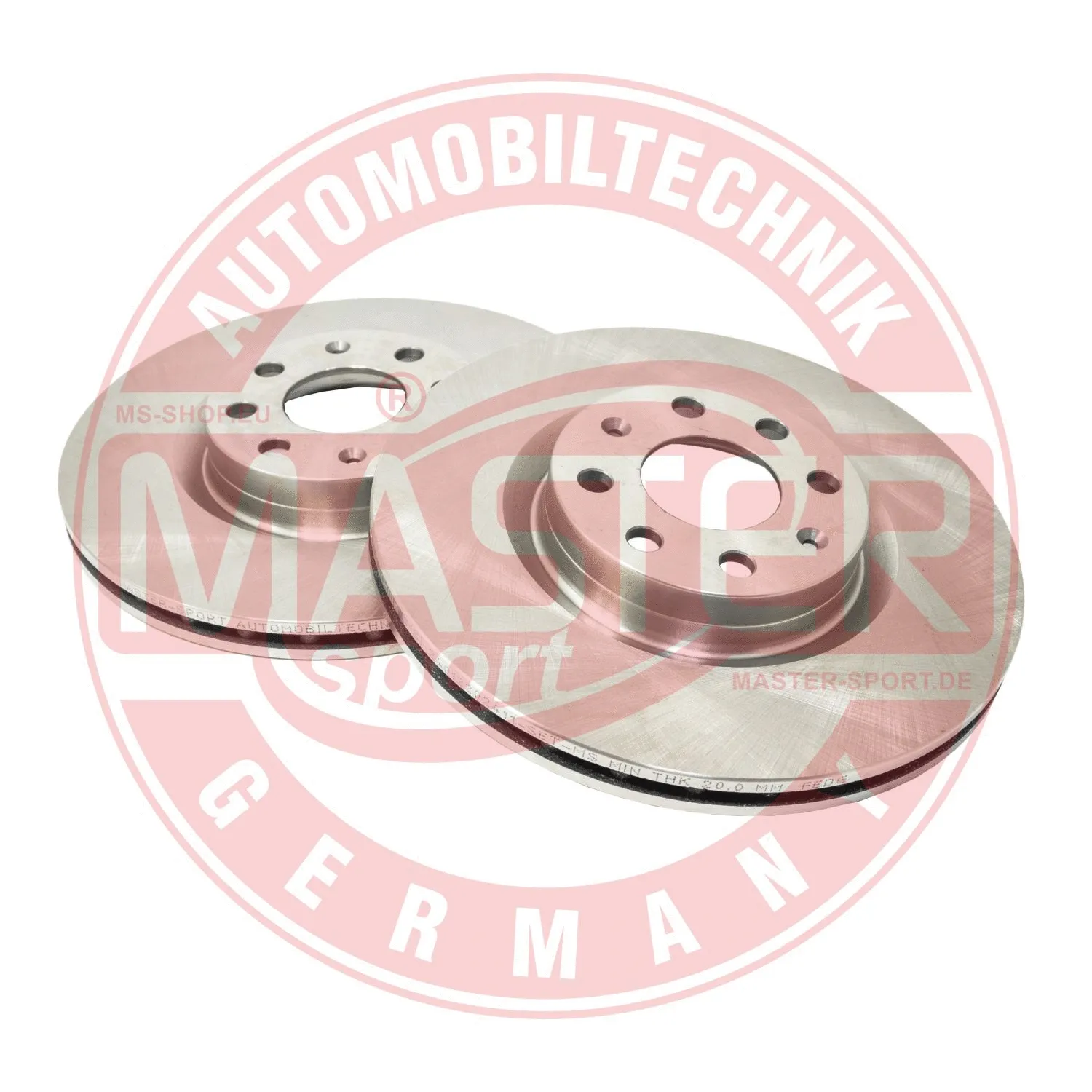 Disque de frein MASTER-SPORT GERMANY 24012202411-PCS-MS