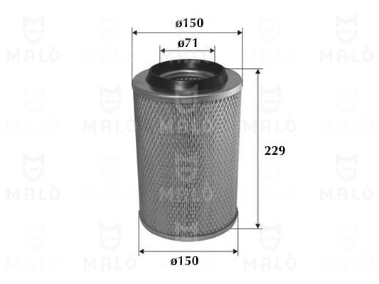 Filtre à air AKRON-MALÒ 1500368