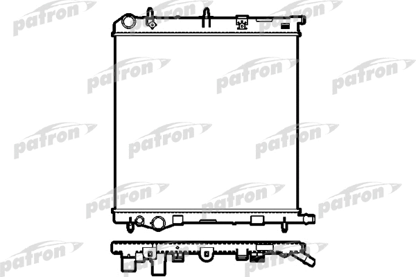 Radiateur, refroidissement du moteur PATRON PRS3033