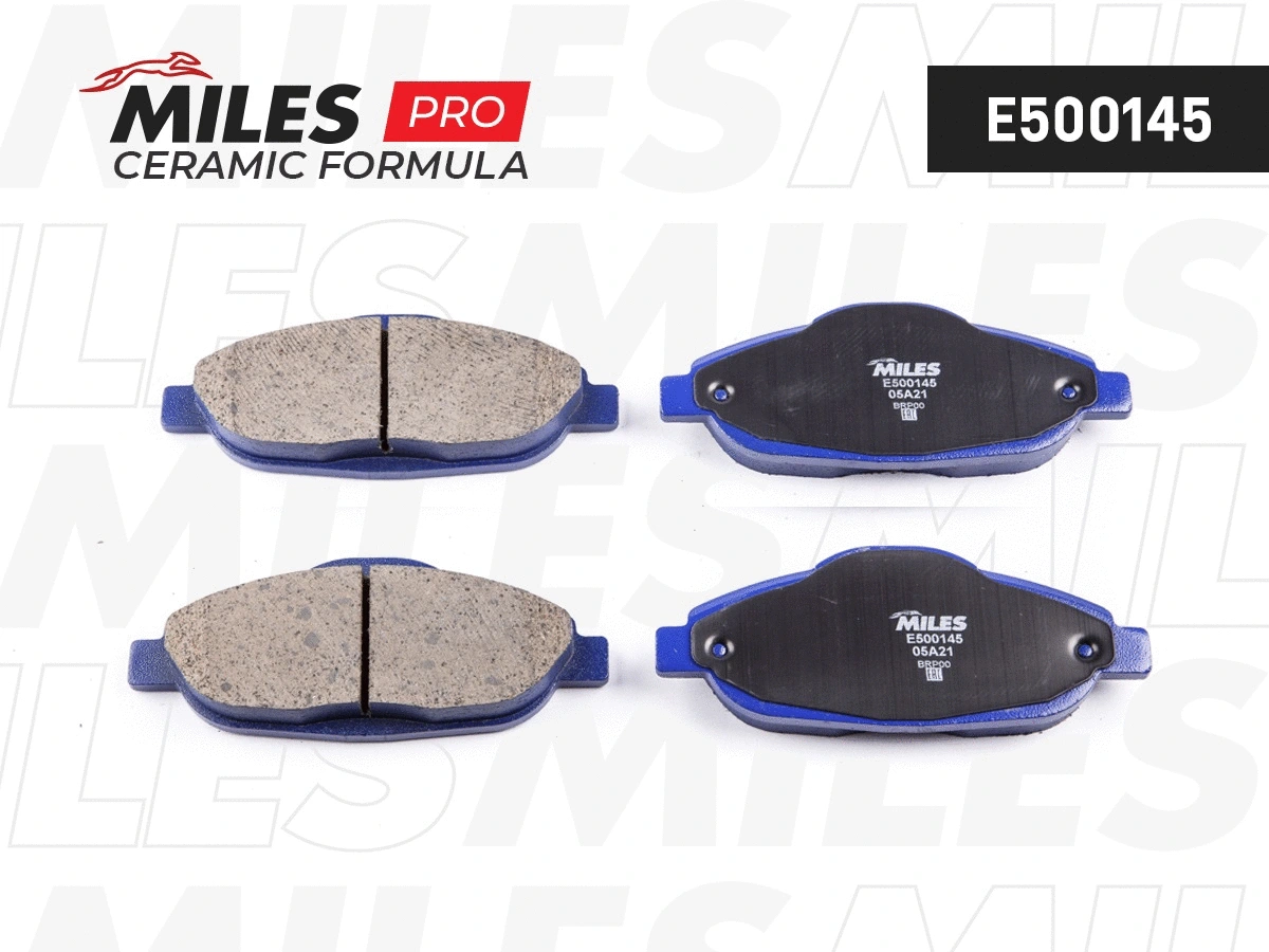 Kit de plaquettes de frein, frein à disque MILES E500145