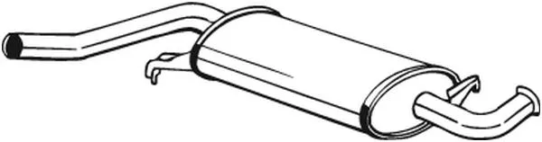 Silencieux central BOSAL 105-971
