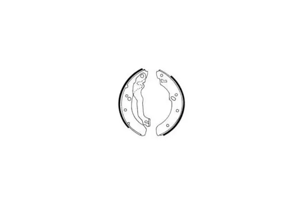 Jeu de mâchoires de frein E.T.F. 09-0461